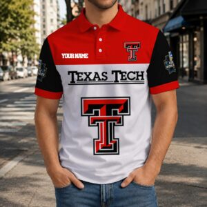 Limited Edition – Customized NCAA Texas Tech Red Raiders Polo Shirt