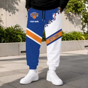 Limited Edition – Customized NBA New York Knicks Sweatpants