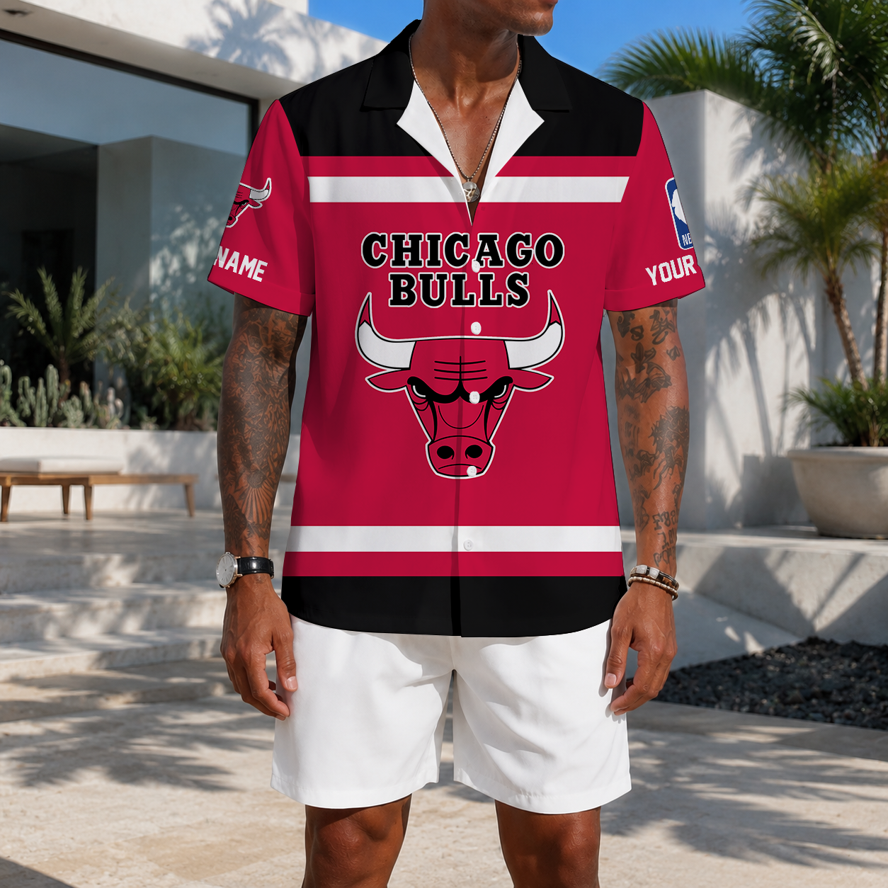 Limited Edition – Customized NBA Chicago Bulls Unisex Hawaiian Shirt