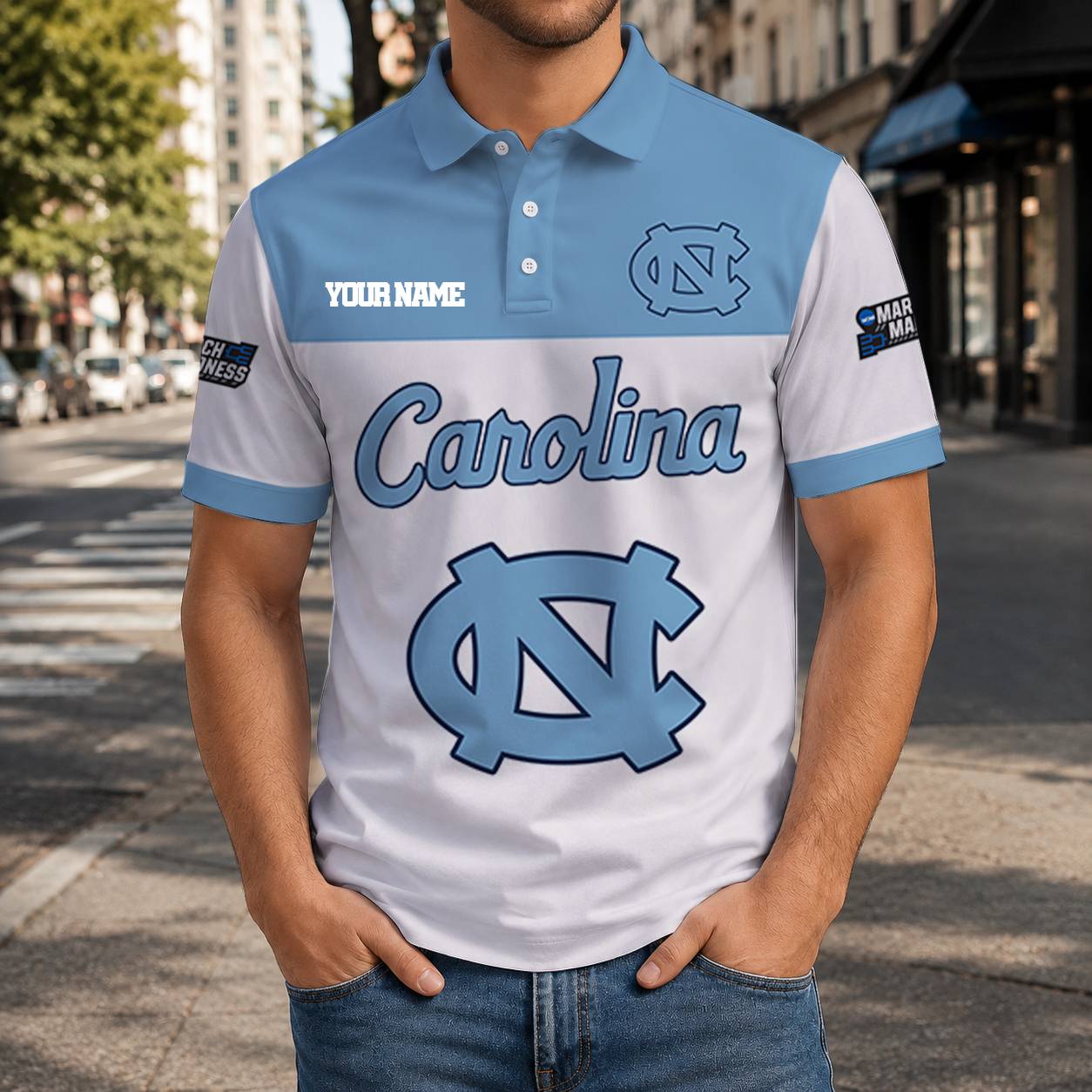Limited Edition – Customized NCAA North Carolina Tar Heels Polo Shirt