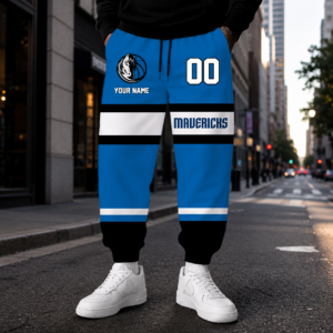 Limited Edition – Customized NBA Dallas Mavericks Sweatpants
