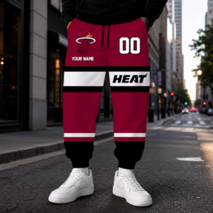 Limited Edition – Customized NBA Miami Heat Sweatpants