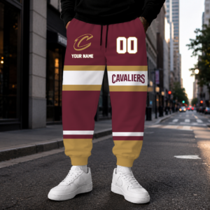 Limited Edition – Customized NBA Cleveland Cavaliers Sweatpants
