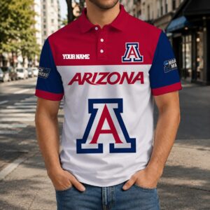 Limited Edition – Customized NCAA Arizona Wildcats Polo Shirt