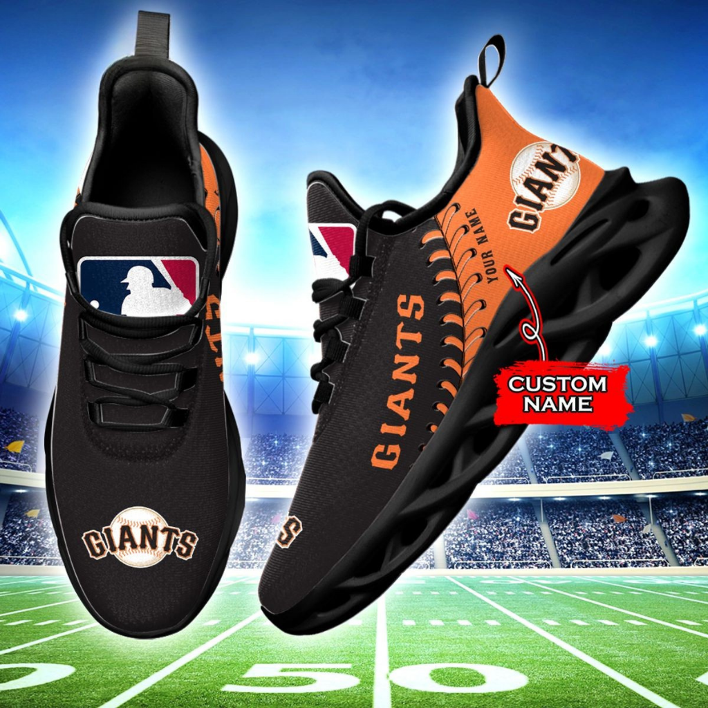 Limited Edition – Customized MLB San Francisco Giants Max Soul Shoes - Image 2