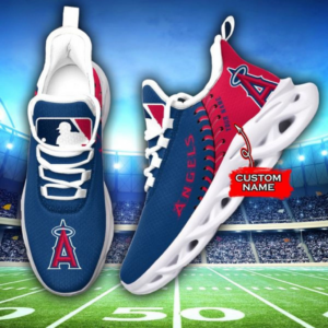 Limited Edition – Customized MLB Los Angeles Angels Max Soul Shoes