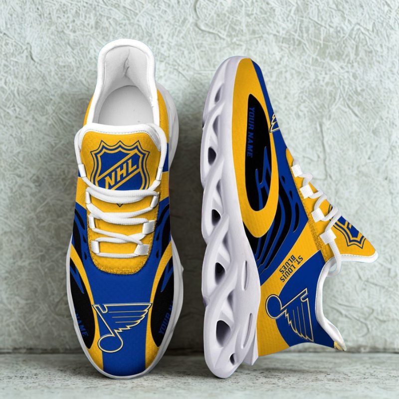 Limited Edition – Customized NHL St. Louis Blues Max Soul Shoes