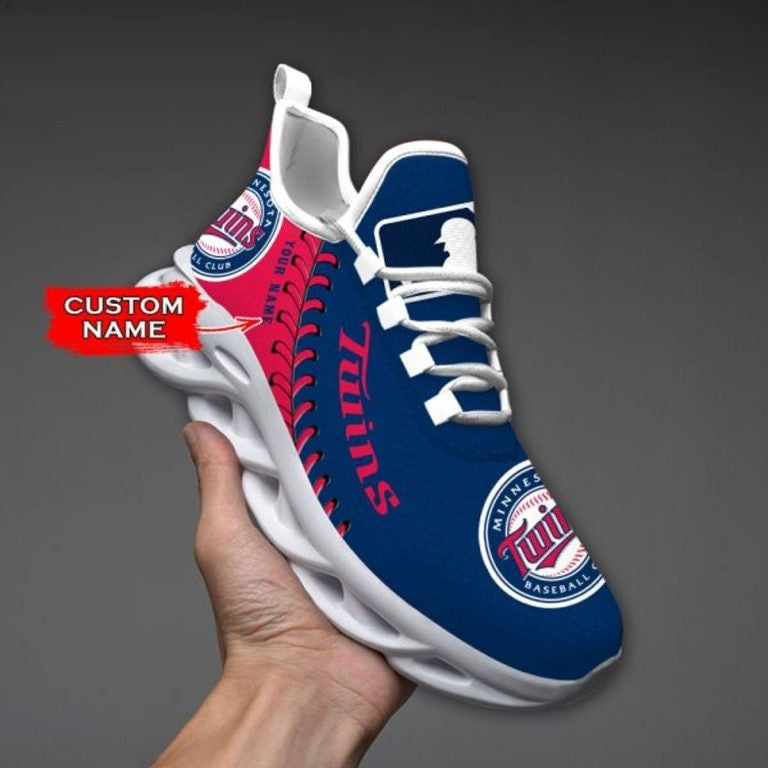Limited Edition – Customized MLB Minnesota Twins Max Soul Shoes - Image 4
