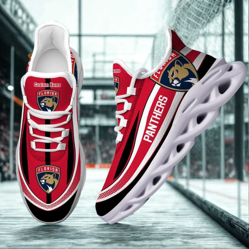 Limited Edition – Customized NHL Florida Panthers Max Soul Shoes