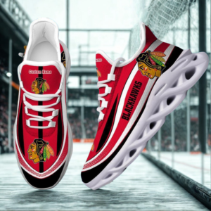Limited Edition – Customized NHL Chicago Blackhawks Max Soul Shoes