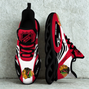 Limited Edition – Customized NHL Chicago Blackhawks Max Soul Shoes