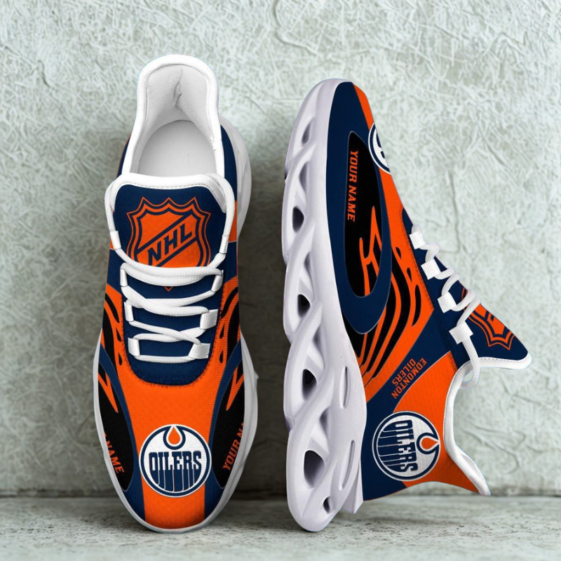 Limited Edition – Customized NHL Edmonton Oilers Max Soul Shoes