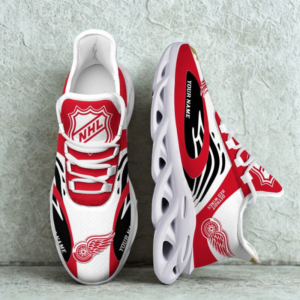 Limited Edition – Customized NHL Detroit Red Wings Max Soul Shoes
