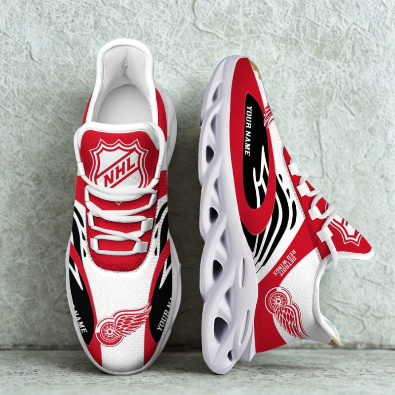 Limited Edition – Customized NHL Detroit Red Wings Max Soul Shoes