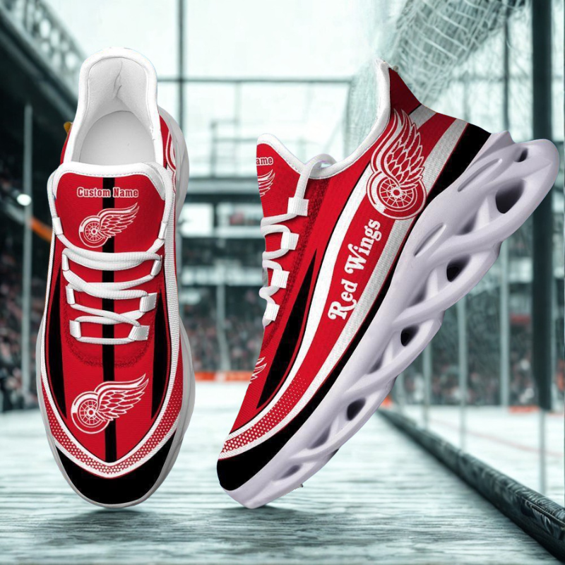Limited Edition – Customized NHL Detroit Red Wings Max Soul Shoes