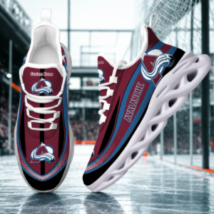 Limited Edition – Customized NHL Colorado Avalanche Max Soul Shoes