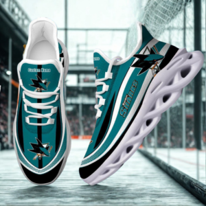 Limited Edition – Customized NHL San Jose Sharks Max Soul Shoes