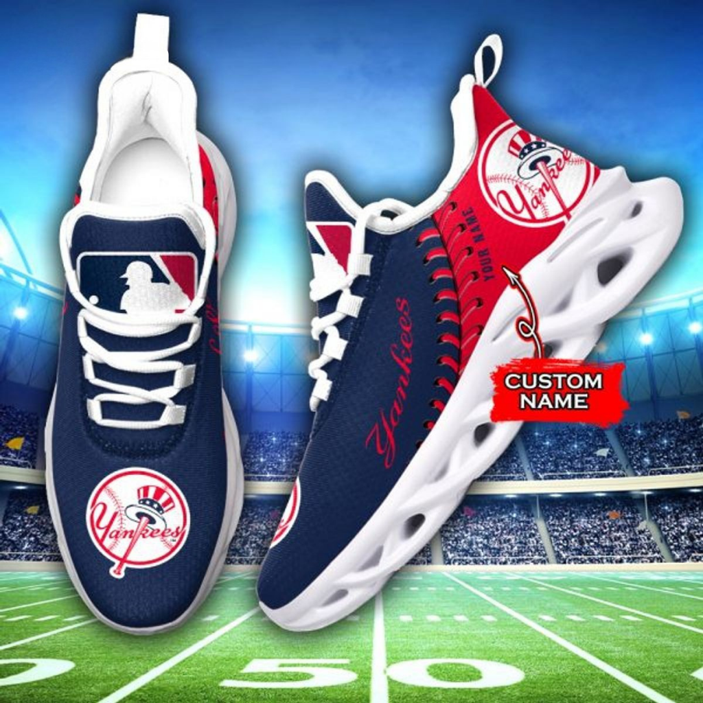 Limited Edition – Customized MLB New York Yankees Max Soul Shoes