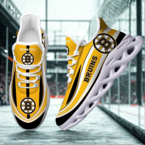 Limited Edition – Customized NHL Boston Bruins Max Soul Shoes