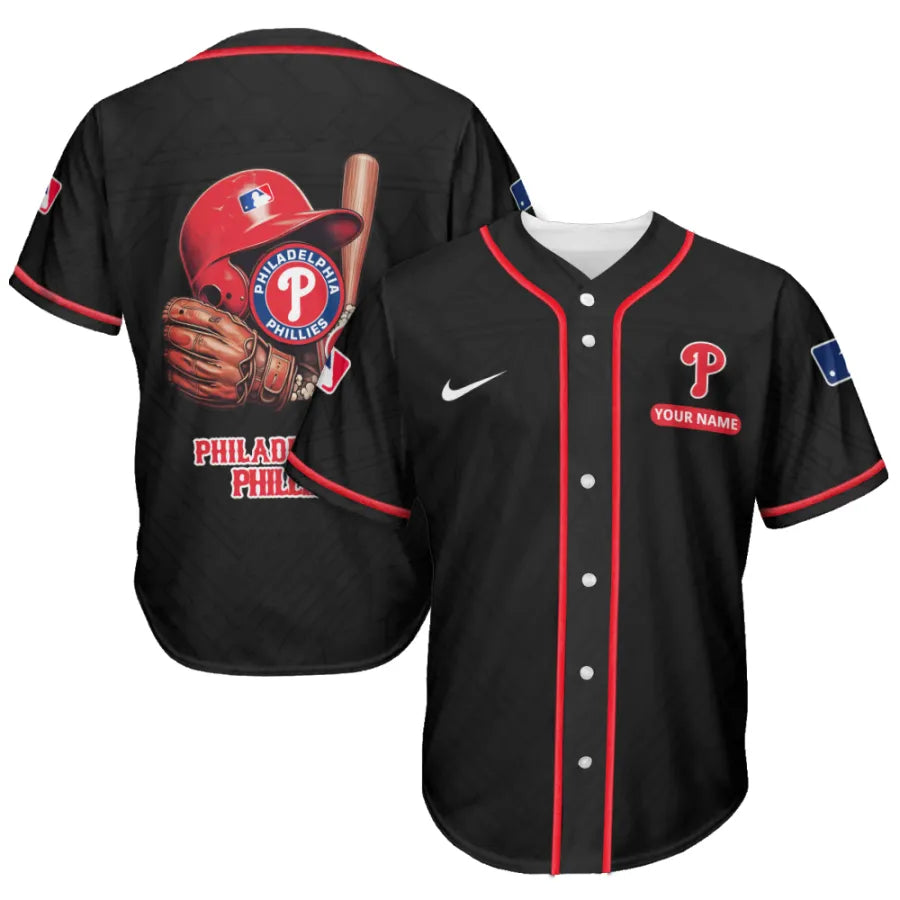 Limited Edition – Customized MLB Philadelphia Phillies Baseball Jersey - Image 2