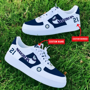 Limited Edition – Customized MLB Seattle Mariners Af1 Shoes