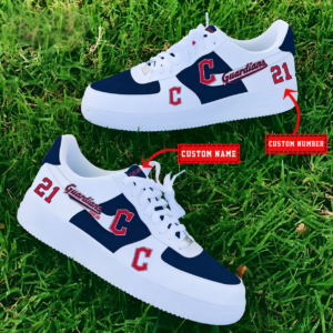 Limited Edition – Customized MLB Cleveland Guardians Af1 Shoes