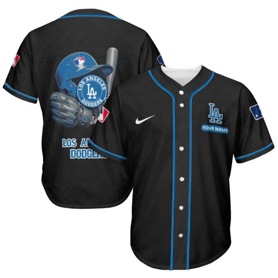 Limited Edition – Customized MLB Los Angeles Dodgers Baseball Jersey - Image 2