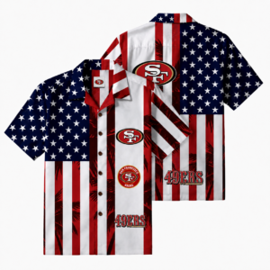 Limited Edition – Customized NFL San Francisco 49Ers Patriotic 250 Usa Hawaiian Shirt