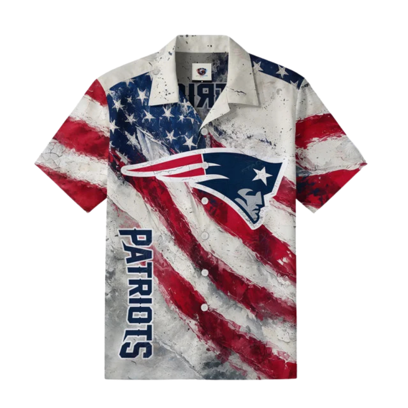 Limited Edition – Customized NFL New England Patriots Unisex Hawaiian Shirt - Image 2