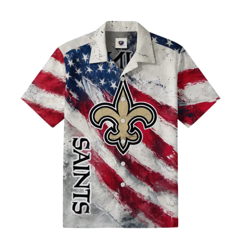Limited Edition – Customized NFL New Orleans Saints Unisex Hawaiian Shirt - Image 2