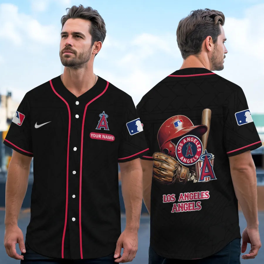 Limited Edition – Customized MLB Los Angeles Angels Baseball Jersey