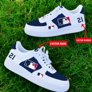Limited Edition – Customized MLB Major League Baseball Af1 Shoes