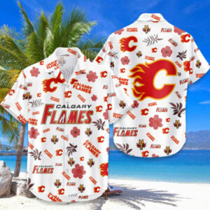 Limited Edition – Customized NHL Calgary Flames Unisex Hawaiian Shirt