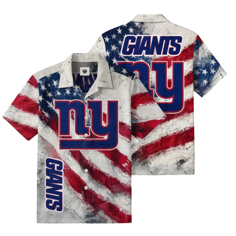 Limited Edition – Customized NFL New York Giants Unisex Hawaiian Shirt