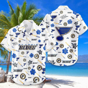 Limited Edition – Customized NHL St. Louis Blues Unisex Hawaiian Shirt