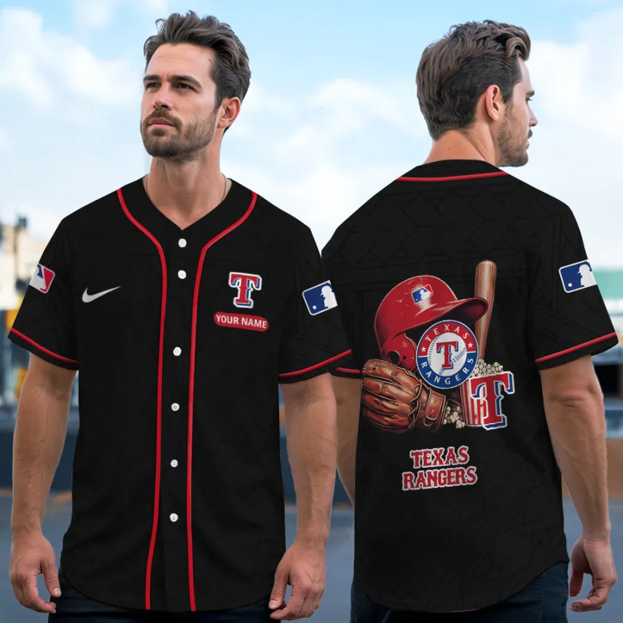 Limited Edition – Customized MLB Texas Rangers Baseball Jersey