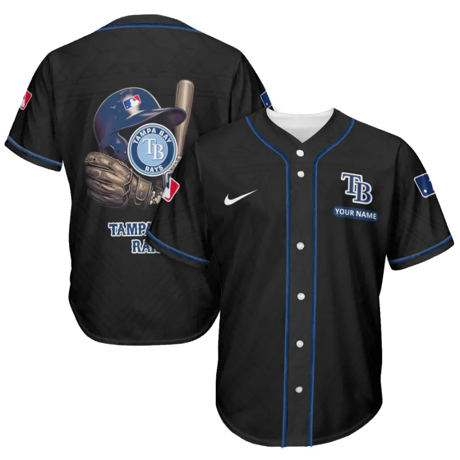 Limited Edition – Customized MLB Tampa Bay Rays Baseball Jersey - Image 2
