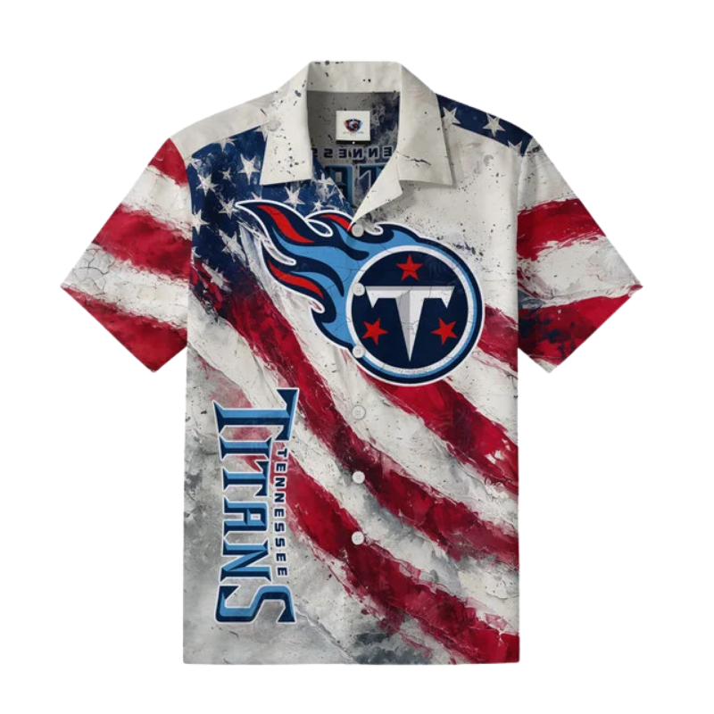 Limited Edition – Customized NFL Tennessee Titans Unisex Hawaiian Shirt - Image 2