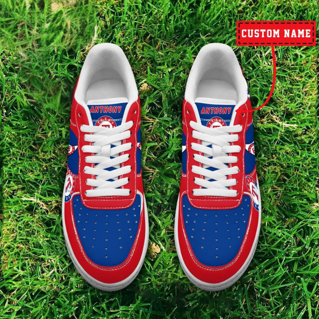 Limited Edition – Customized MLB Texas Rangers Af1 Shoes - Image 2