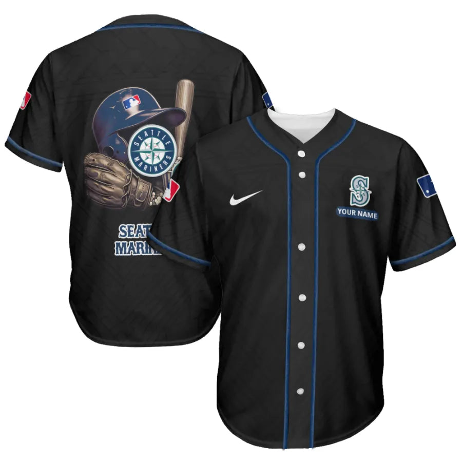 Limited Edition – Customized MLB Seattle Mariners Baseball Jersey - Image 2