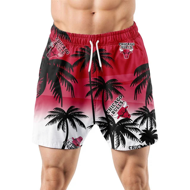 Limited Edition – Customized NBA Chicago Bulls Unisex Hawaiian Shirt & Shorts Set - Image 5