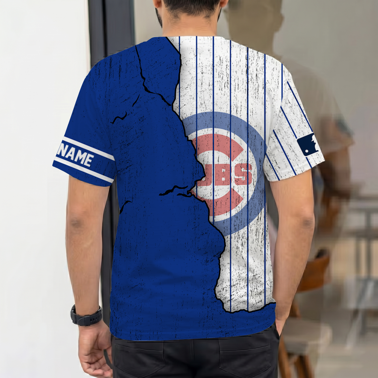 Limited Edition – Customized MLB Chicago Cubs T-Shirt - Image 2
