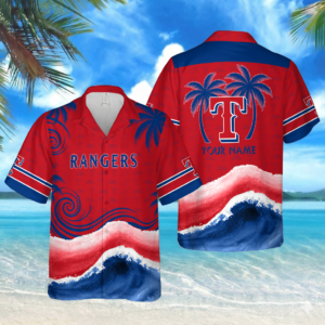 Limited Edition – Customized MLB Texas Rangers Unisex Hawaiian Shirt