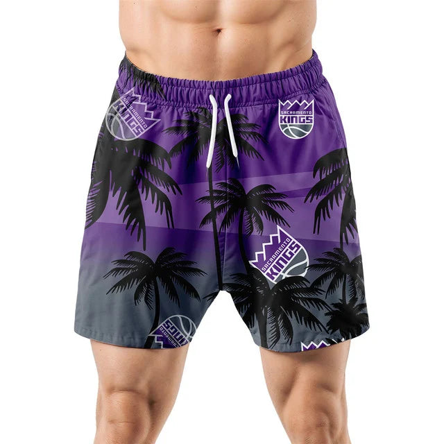 Limited Edition – Customized NBA Sacramento Kings Unisex Hawaiian Shirt & Shorts Set - Image 5
