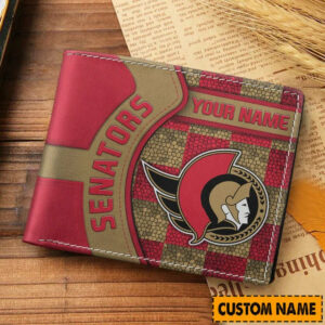 Limited Edition – Customized NHL Ottawa Senators Leather Wallet