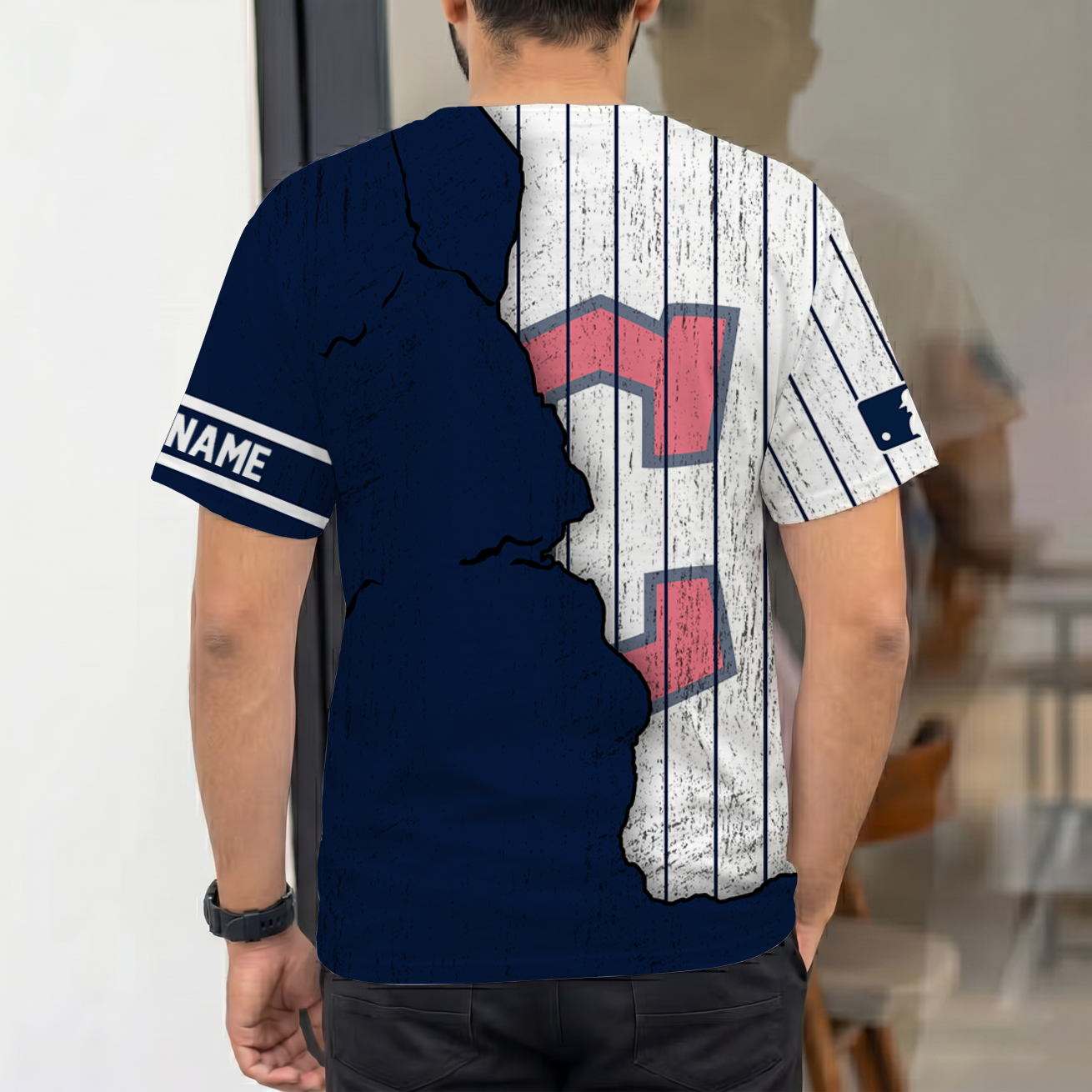 Limited Edition – Customized MLB Cleveland Guardians T-Shirt - Image 2