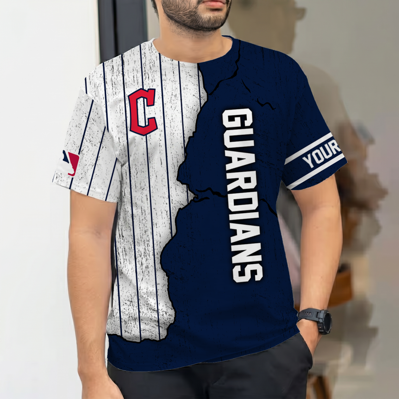 Limited Edition – Customized MLB Cleveland Guardians T-Shirt