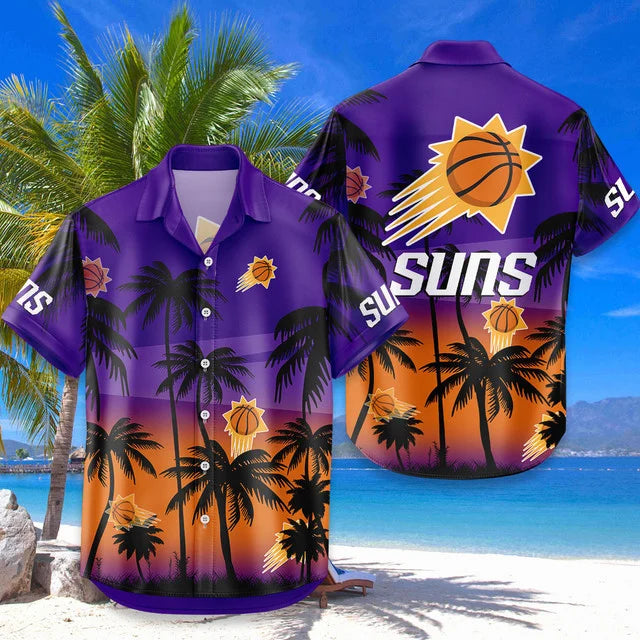 Limited Edition – Customized NBA Phoenix Suns Unisex Hawaiian Shirt & Shorts Set
