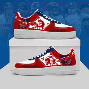 Limited Edition – Customized MLB Washington Nationals Af1 Shoes