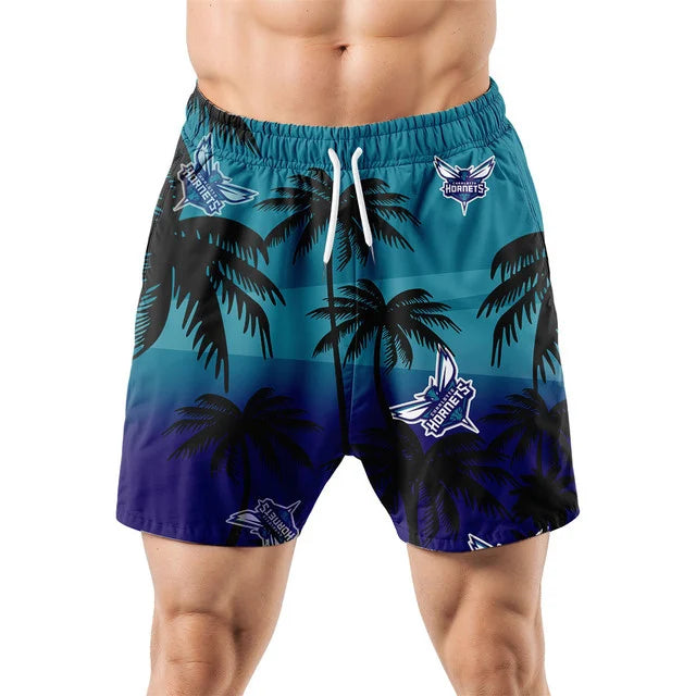 Limited Edition – Customized NBA Charlotte Hornets Unisex Hawaiian Shirt & Shorts Set - Image 5